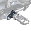 REARACE 2'' Footpeg Lowering Mounts Fit for DR650 1996-2025