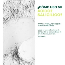 Acido Salicilico Usp Cosmetico Exfoliante Anti-acne 100 G                                                                                             