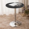 Yaheetech Round Pub Bar Table High Top Table Cocktail Table