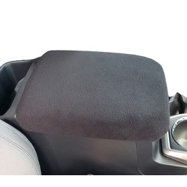 Car Console Covers Plus Made in USA Designed for Subaru Outback 2005-2009 Fleece Auto Armrest Center Console Cover Protector Black