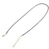 10pcs Leather Cord Chain, Wax Rope Waxed Necklace Cord with