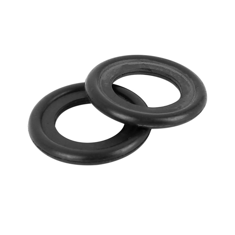 X AUTOHAUX 20pcs M14 Rubber Oil Drain Plug Gaskets Replacement