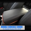 ANMOSVO Center Console Cover for 2015-2019 Hyundai Sonata - Anti-Scratch