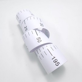 Wall-Mounted Height Chart Sticker 2M 2ea