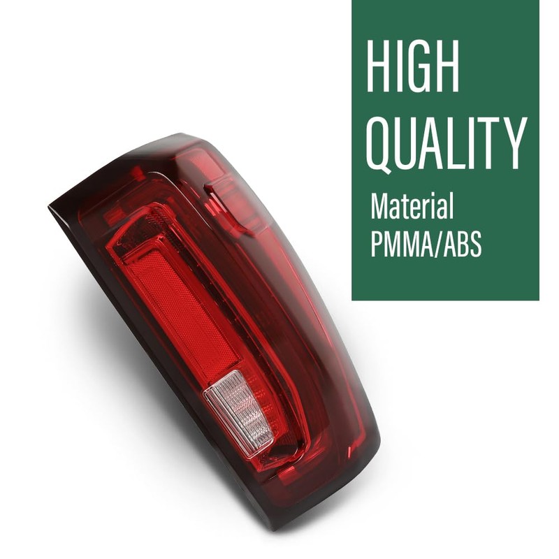 LQI LED Tail Light Assembly Right Passenger Side Compatible with