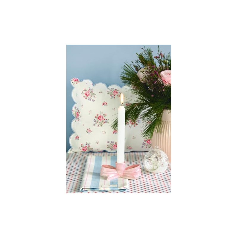 GreenGate Novella Cloth Napkin with Lace White 40 x 40