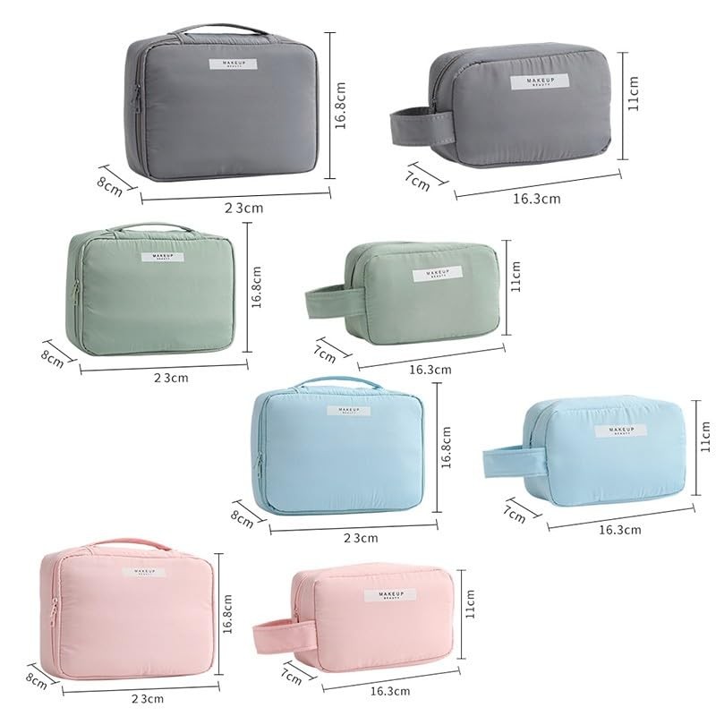 Travel Cosmetic Storage Makeup Bag Toiletry Wash Organizer Waterproof Portable,