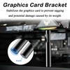 HJDJBD Black Graphics Card Holder, GPU Holder, Bracket, Holder, Support,