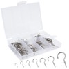 OWUDE 60PCS Screw Hooks, Cup Hooks Heavy Duty, Small Hanging