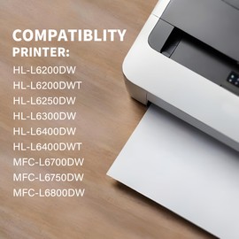 D01SE6001 D008AK001 D00V9L001 Fuser Fixing Unit Compatible for HL-L6200DW HL-L6200DWT HL-L6250DW HL-L6300DW HL-L6400DW HL-L6400DWT MFC-L6700DW MFC-L6750DW MFC-L6800DW Laser Printer