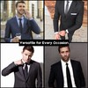 FNA FASHIONS Black Shiny Satin Neck Tie – Classic Solid