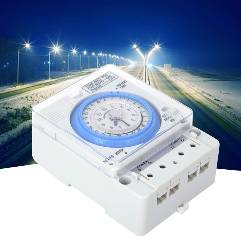 Mechanical Timer Switch 24 Hour Heavy Duty AC220V 10A Digital