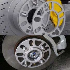 Unbranded 4Pcs Aluminum Wheel Spacers 10mm Thick 4X100 4X114.3 5x105 5x115 5x114.3 5x120