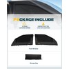 Trumgeta 4-in-1 Front Window Sun Shades Fit for Toyota Tacoma