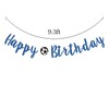 Soccer Happy Birthday Banner, Soccer Birthday Banner, Sport Football Theme