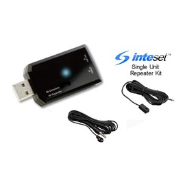 Inteset Infrared (IR) Single Unit IR Repeater, Receiver, Emitter for Cable & Satellite Boxes as Well as Most Other A/V Devices