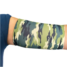 Linphelle Picc Line Microfibre Coverpicc Arm Catheter Masking Tape Made of Breathable Design Fabric, Arm Sleeve Ideal for PICCs, Blood Glucose Monitor and Tattoo Cover, Geometry, Size XL