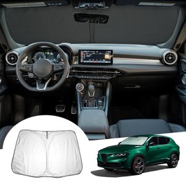 GAFAT Alfa Romeo Tonale 2022 2023 2024 Sonnenschutz Frontscheibe Innen, Windschutzscheibe Sonnenschirm Sonnenblende, Abkühlung, UV Schutz, Alfa Romeo Tonale Zubehör