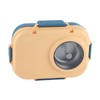 Thermal Lunch Box 1100ml Double Layer 3 Grid Design 304