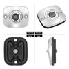 HDBUBALUS Front Brake Master Cylinder Cover Fit for Harley Touring