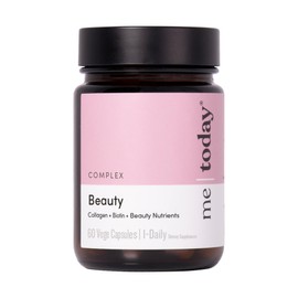 me today - Beauty Supplement, for Hair, Skin and Nails, 60 Capsules, with Vitamin C, Collagen, Biotin and Zinc