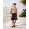 FT FENTENG Mens Swim Trunks for Men, Hawaii Quick Dry