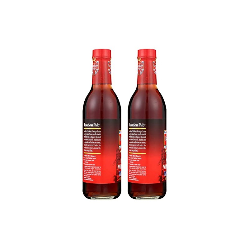 London Pub Malt Vinegar 12.7 OZ(Pack of 2)