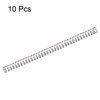 TOP-VIGOR 10Pcs Compression Spring, 2mm OD,0.3mm Wire Size,30mm Free Length