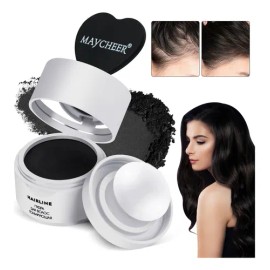 Polvo De Maquillaje De Fibra Capilar Cubre Raíz De Cabello