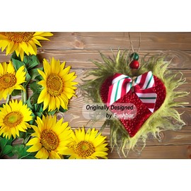 Fuehbur 【300+ Design Optional】 Beautiful Heart Shape Freshie Mold B008, Silicone Epoxy Resin Molds for Car Freshies, Aroma Beads, Soap Mould, Candle Mould, Pendant Mould-Oven Safe