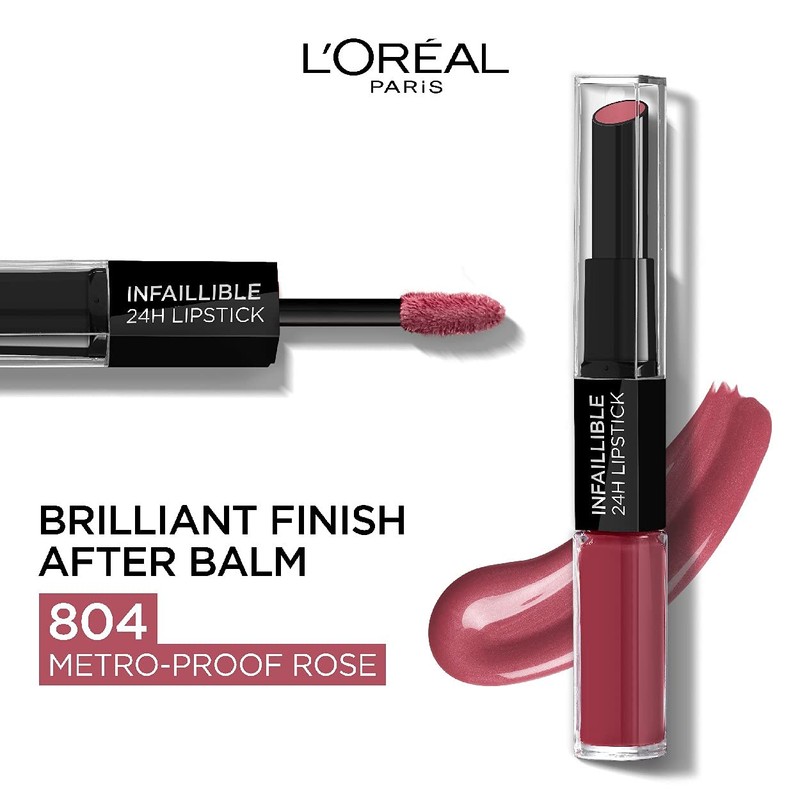 L'Oréal Paris L'Oreal Paris Infaillible 2-Step 804 Metro Proof Rose