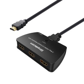 Simplecom CM323 3 Way HDMI 2.0 Switch 3 in 1 Out Splitter HDCP 2.2 4K @60Hz UHD HDR