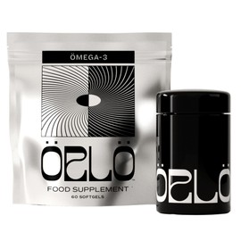 Orlo Omega 3 - Vegan Omega 3 Supplement - Triple Strength Omega3s - Plant Based DHA & EPA Fatty Acids - Algae Omega-3 Oil - Sustainable Krill or Fish Oil Alternative (60 Mini Softgels Kit)