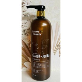 Brand Essentials Better Beauty ~ Pro-Growth Shampoo with Castor & Jojoba Shampoo 32 fl oz