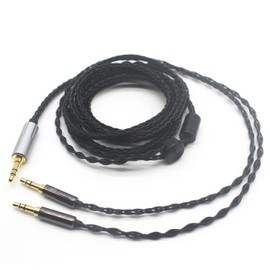 Youkamoo 3.5mm Headphone Replacement Cable Compatible for Hifiman Sundara, Ananda, Arya, HE400SE, HE4XX, HE-400i Headphones (Dual 3.5mm Male Version) 6.6 ft (2.02 m)