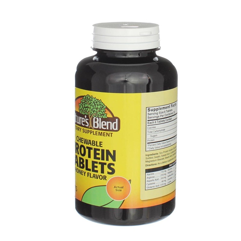 Protein Tablets Honey Flavor 200 Tabs