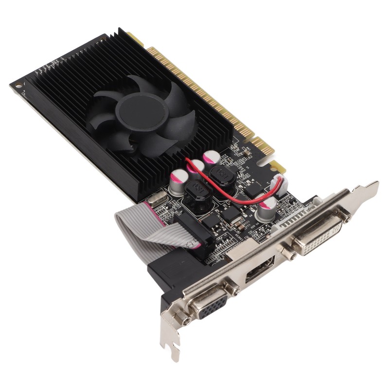 Graphics Card 589MHz Core Frequency 512MB GDDR3 Heat Dissipation VGA