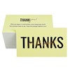 RXBC2011 Exquisite Elegance Thank You Card 100 YELLOW