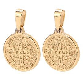 St Benedict Medals Stainless Steel St Benedict Cross for Use as a, Stainless Steel