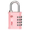 FORGE 4 Digit 17067 TSA Approved Combination Lock, Great for