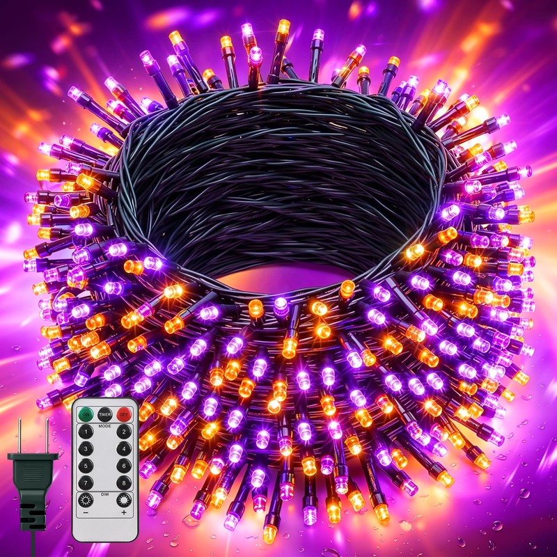 Luces LED Halloween para Exteriores de 30M 300 LED, Luz