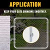 VIVIDA Wall Mount Gate Hinge 4 PCS, Heavy Duty Flat