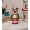 Bethany Lowe Rudolph Cupcake Container