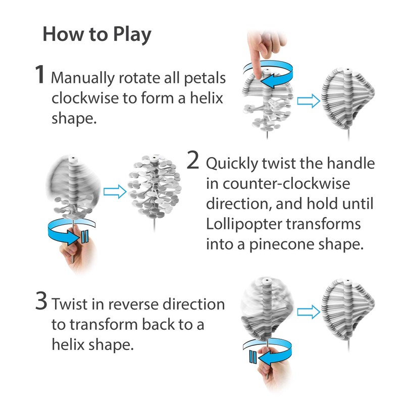 PLAYABLE ART Lollipopter (Green Apple)