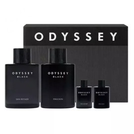 Odyssey 오딧세이 블랙 스페셜(스킨리파이너 130ml x 에멀젼 130ml) 2종 1세트 Odyssey Black Special (Skin Refiner 130ml x Emulsion 130ml) 2 Pieces 1 Set