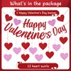 Happy Valentines Day Decorations Set Valentine’s Day Banner with Heart