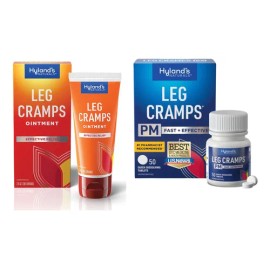2 Pack Leg Cramps Alivio De Calambres Capsulas Y Unguento