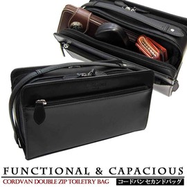 Belkut Cordovan King of Leather Genuine Leather Second Bag, Business Bag, Horse Leather, Black