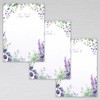 Lavender and Eucalyptus Blank Wedding Table Plan Cards A6, DIY
