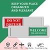 ASRJ 7 x 2 Inch Do Not Disturb Sign, Sliding